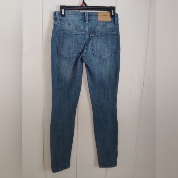 CLEAN & EUC!! Lucky Brand Mid Rise Ava Skinny Jeans. Size 2/26 - Picture 6 of 7